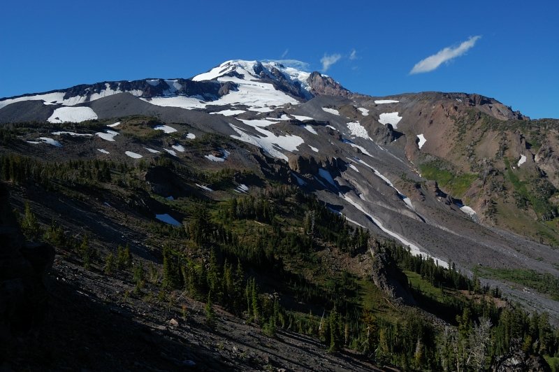 Mt. Adams from Hellroaring Viewpoint