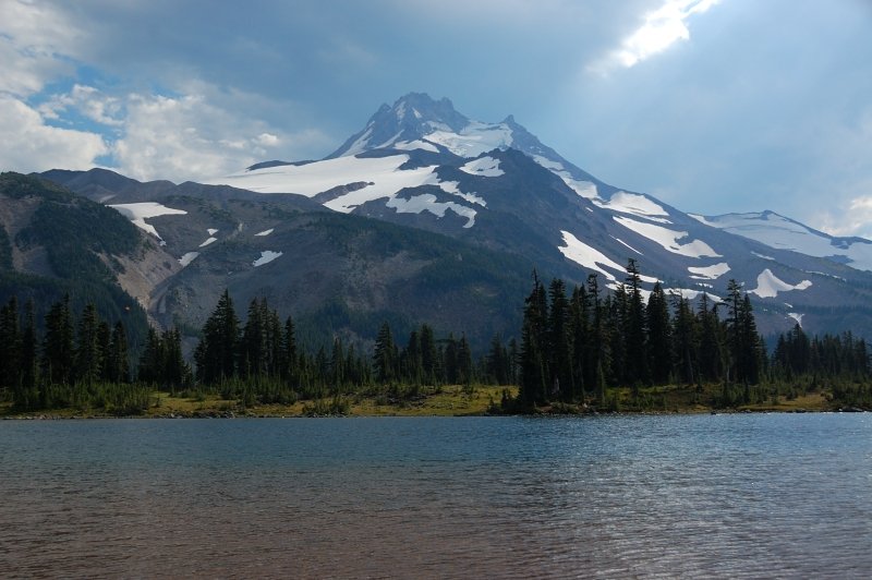 View from Russell Lake
