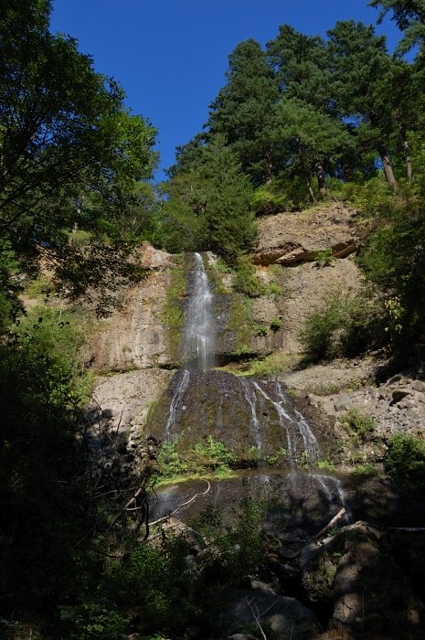 Cedar Falls are beautiful even in low water
