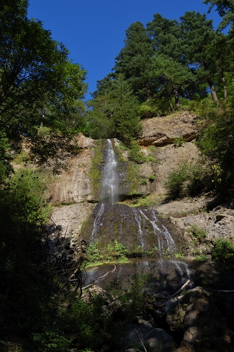 Cedar Falls are beautiful even in low water