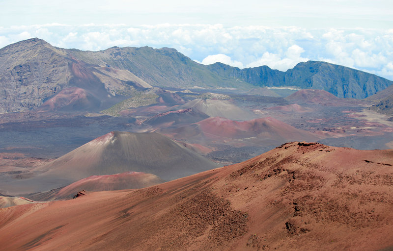 An overview of the crater