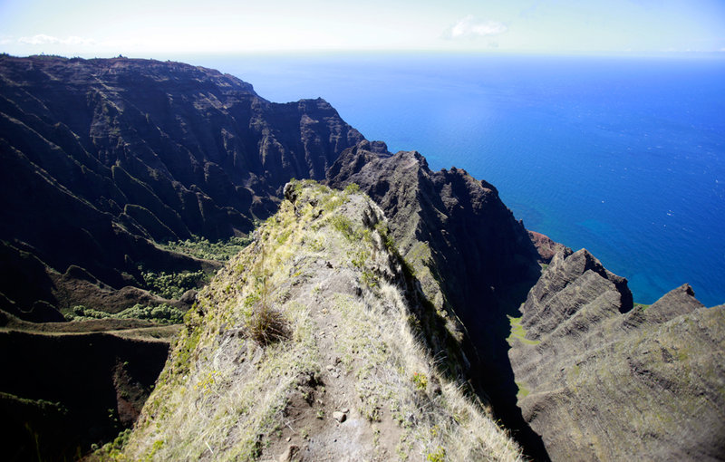 Looking towards the North side of Kauai