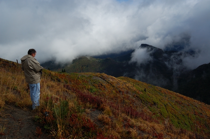 My dad, near Bear Pass