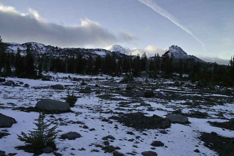 Middle and North Sister
