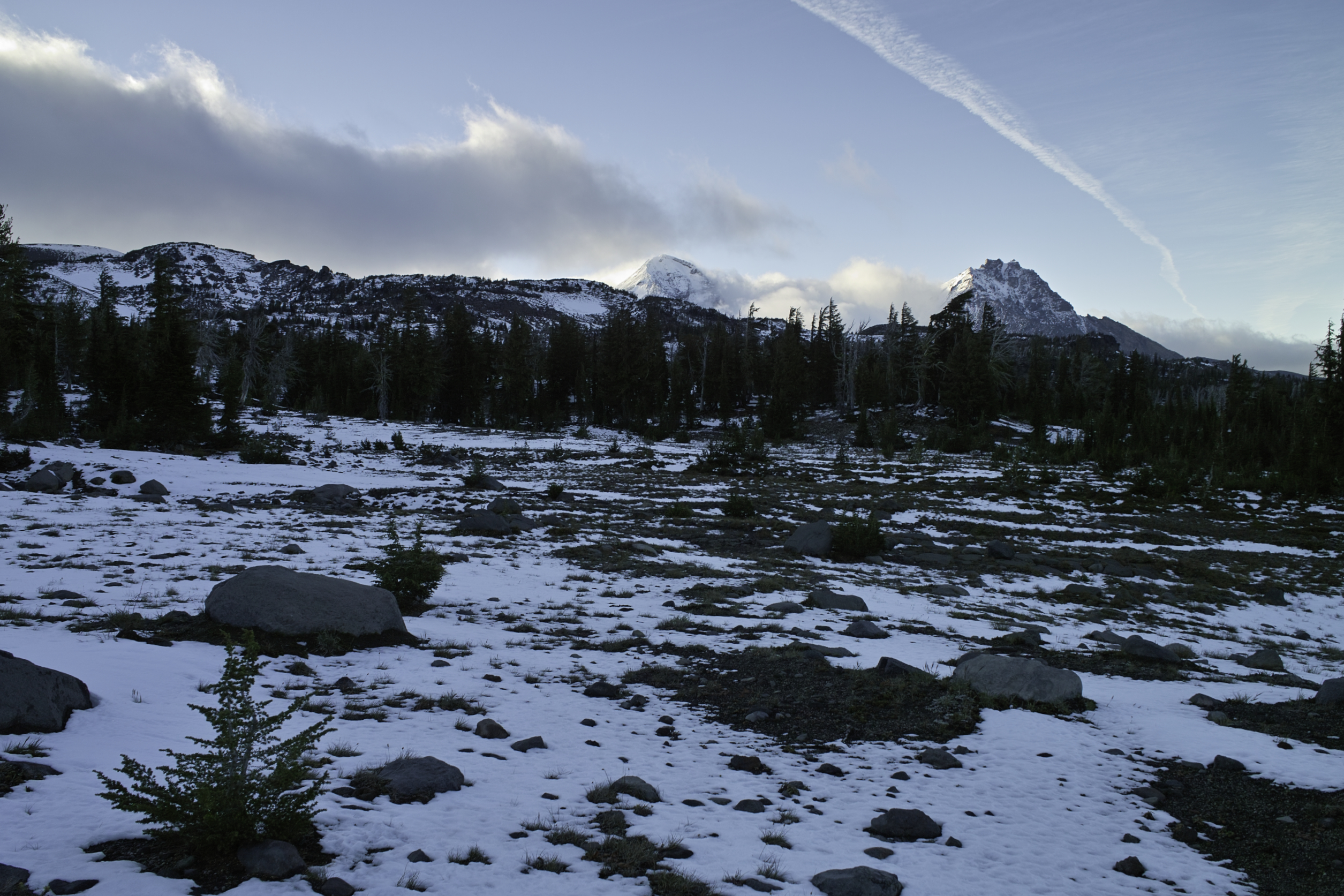 Middle and North Sister