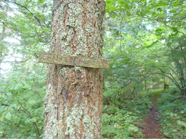 Signage in the Nesika Lodge area...
