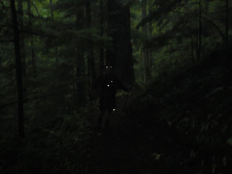 Still dark out