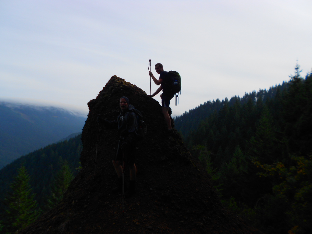 Cool viewpoint Thum showed us off of the PCT