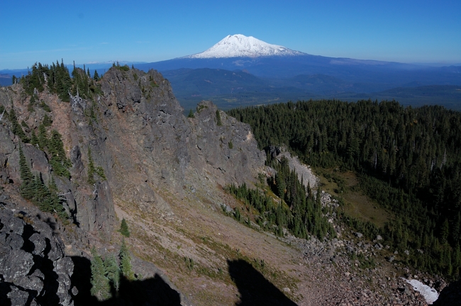 Mt. Adams from Lemei Rock