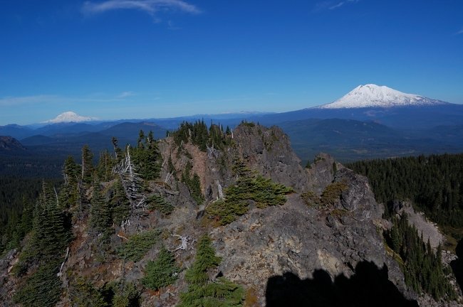 Rainier and Adams