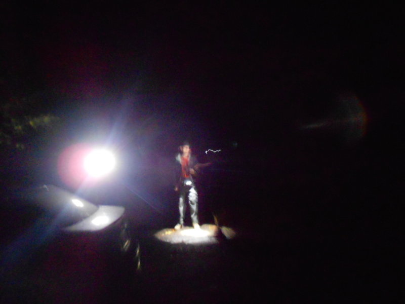 Starting up in the dark as usual!
