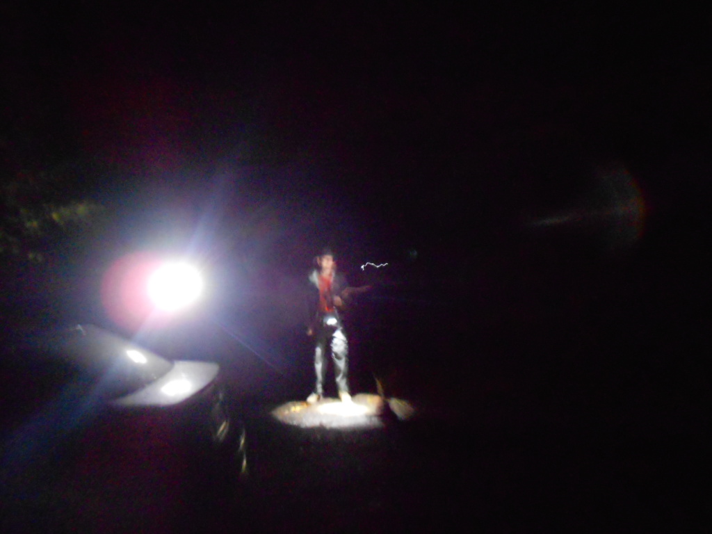 Starting up in the dark as usual!