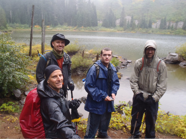 Group shot at North Lake