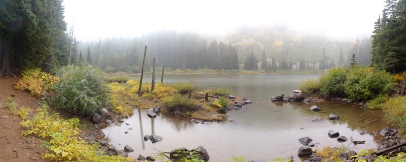 Pano of North Lake from Mayhem