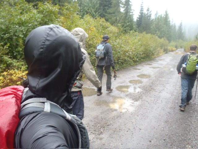 Using the DN preferred route of Wahtum Lake Rd for a bit...