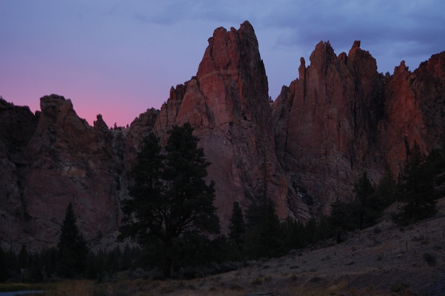 Sunset at Smith Rocks