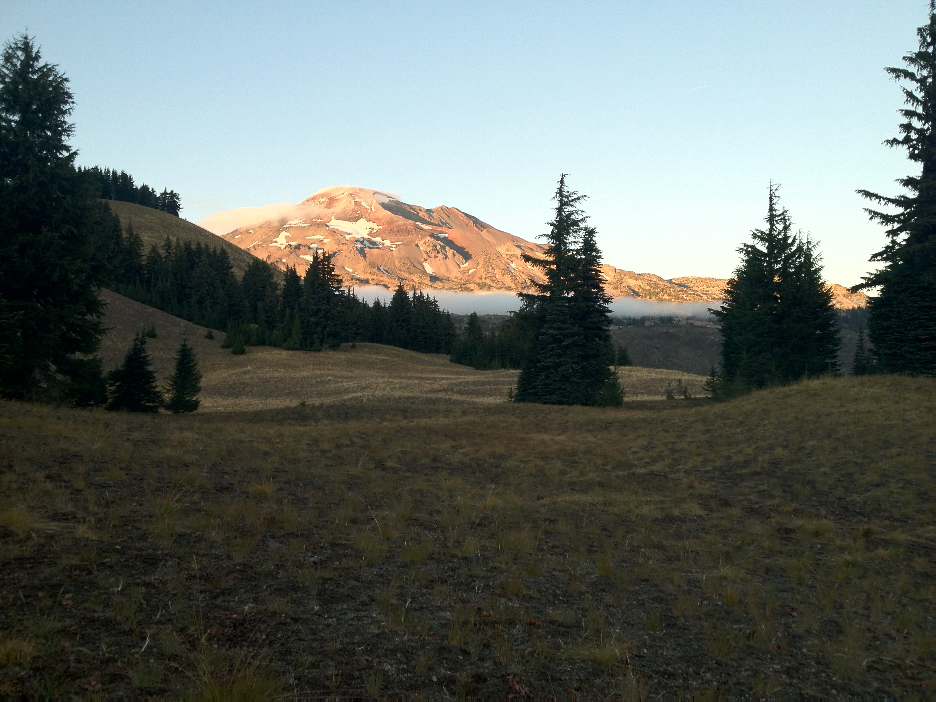 South Sister from Wickiup