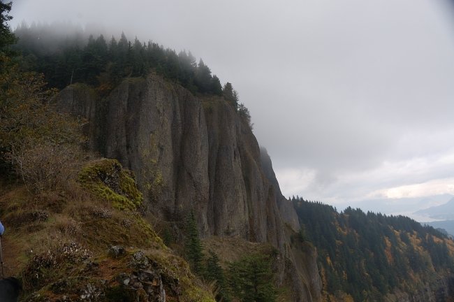 Summit was in clouds