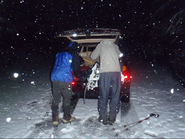 Start 5:45 am gearing up at TH