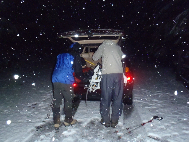 Start 5:45 am gearing up at TH