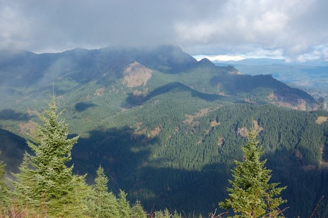 View towards Table Mtn