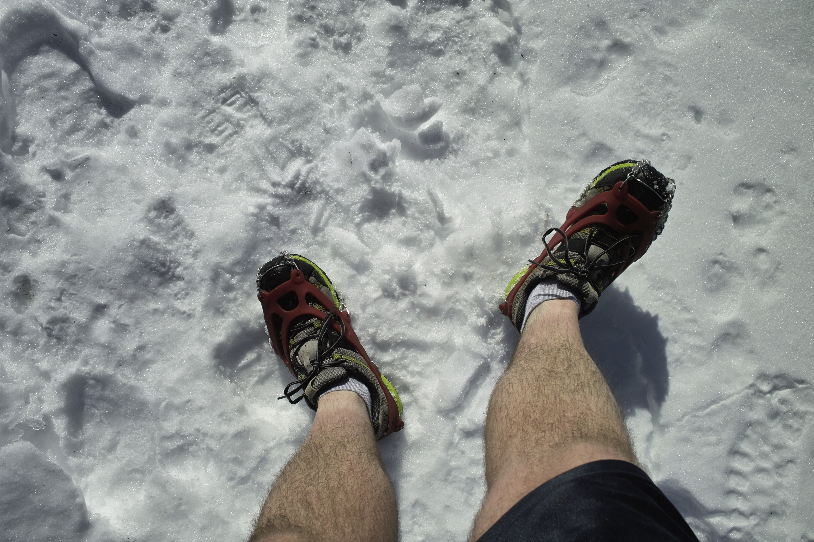 The sock tan is finally starting to wear off!