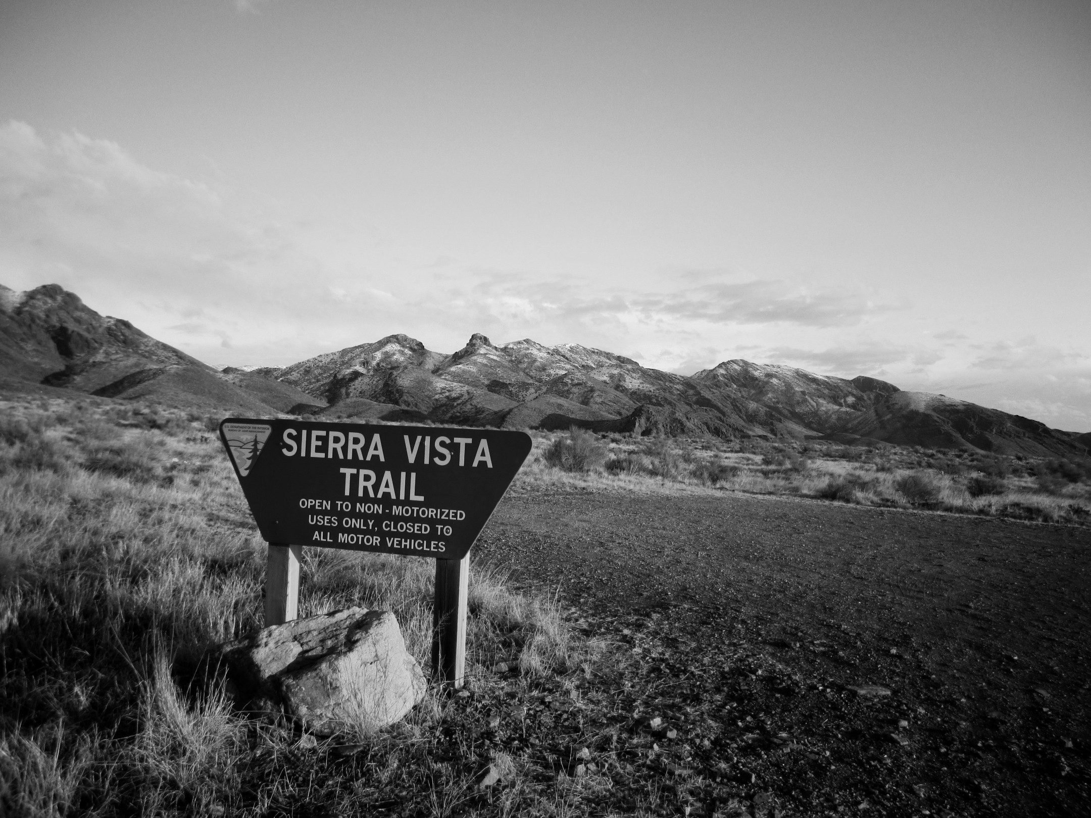 We connected with the new extension on the Sierra Vista Trail, the sun broke out and made for a beautiful end to a long run.