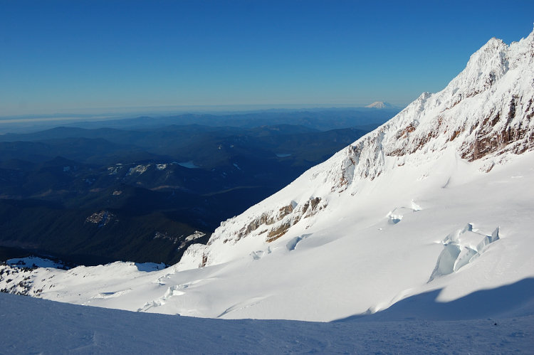 View NW over Reid Glacier
