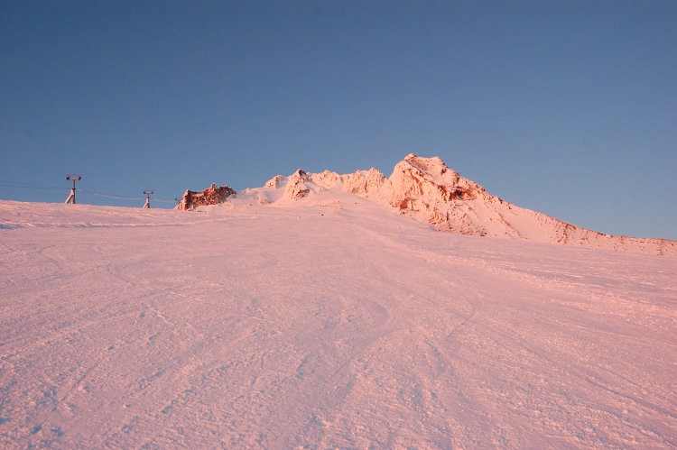 Sunset pic from Palmer Lifts