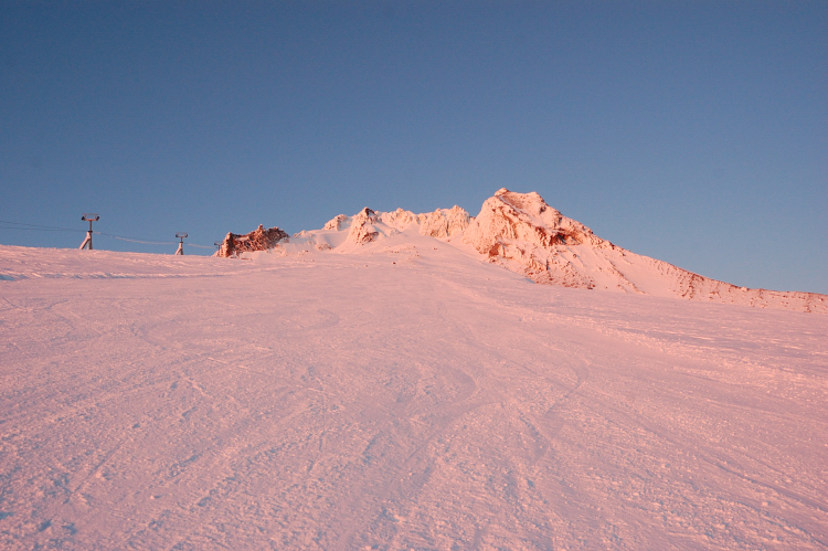 Sunset pic from Palmer Lifts