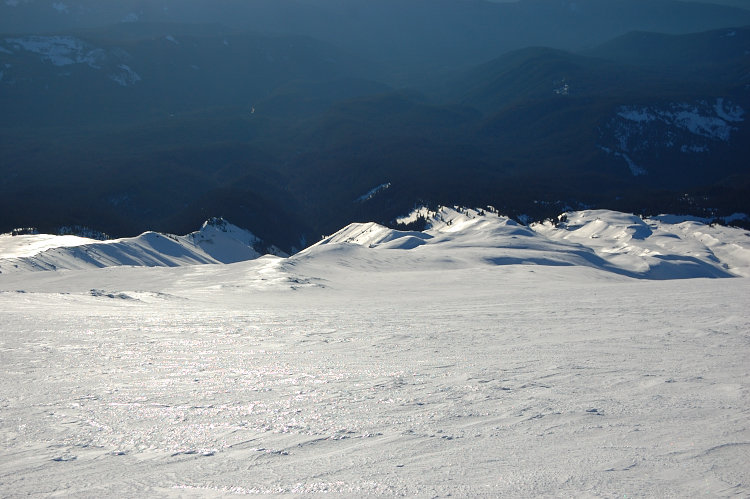 Looking to Zigzag Canyon and Paradise Park