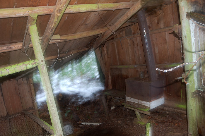Big room with the stove
