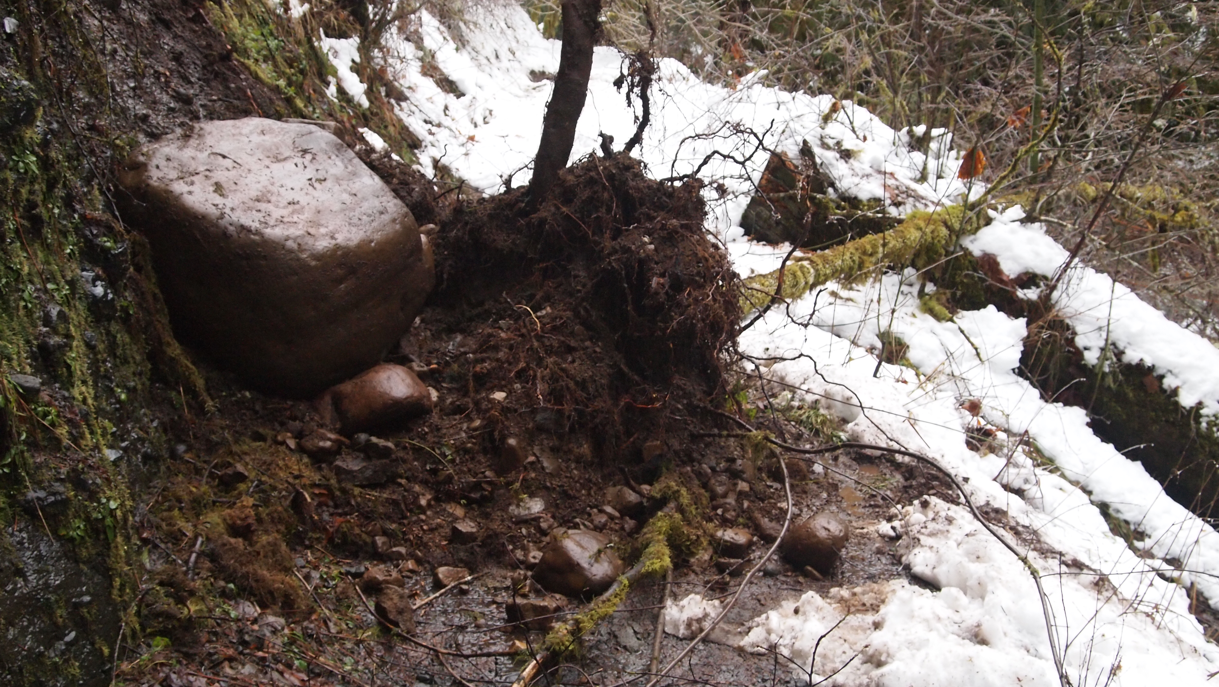 A boulder
