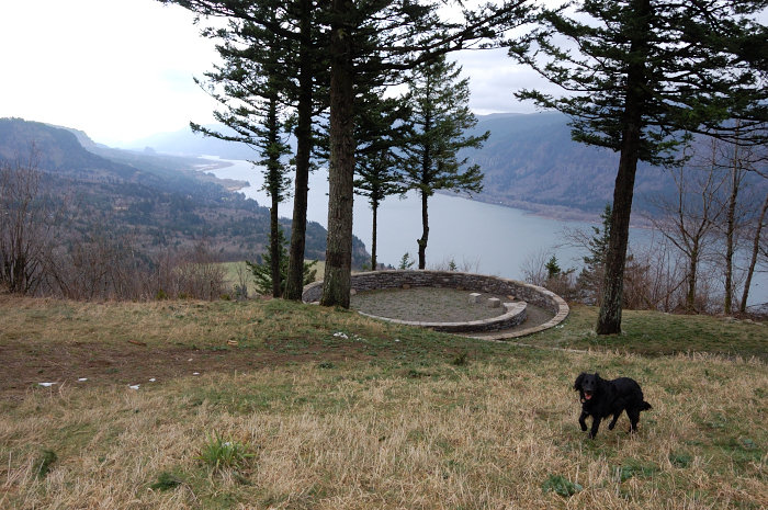At Russel Overlook