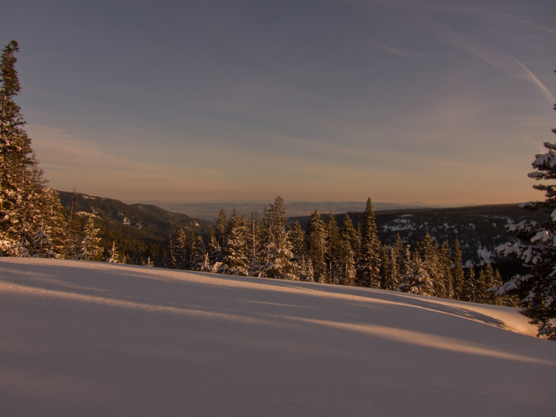 Camp looking SE