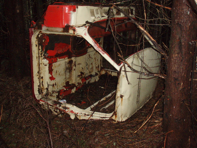 old truck cab