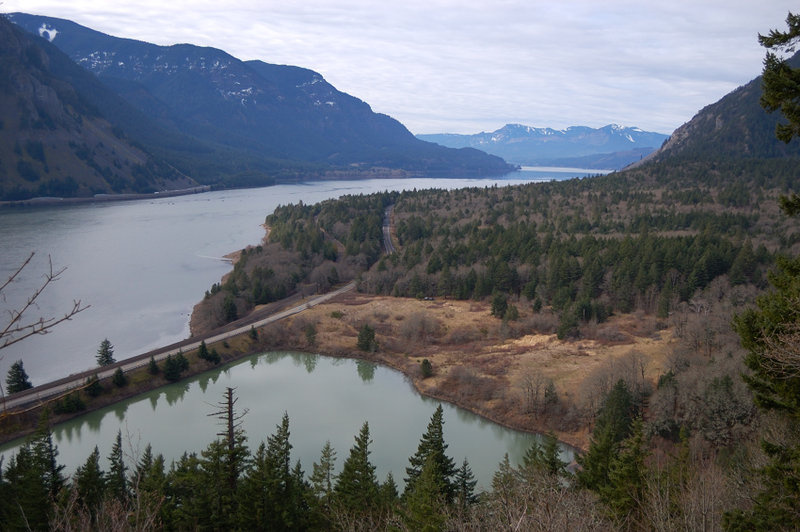 View west from Augspurger Trail
