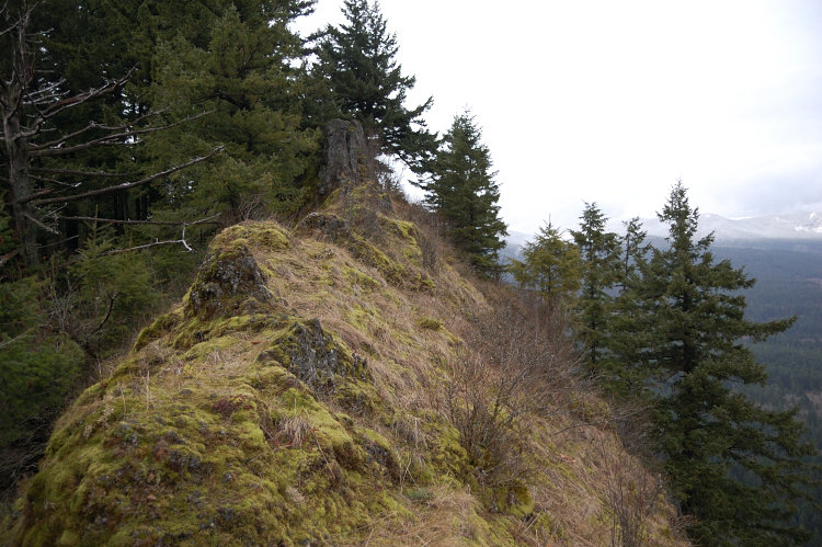 Of course, on the way back found a safe trail to the west (left) side of the rocks