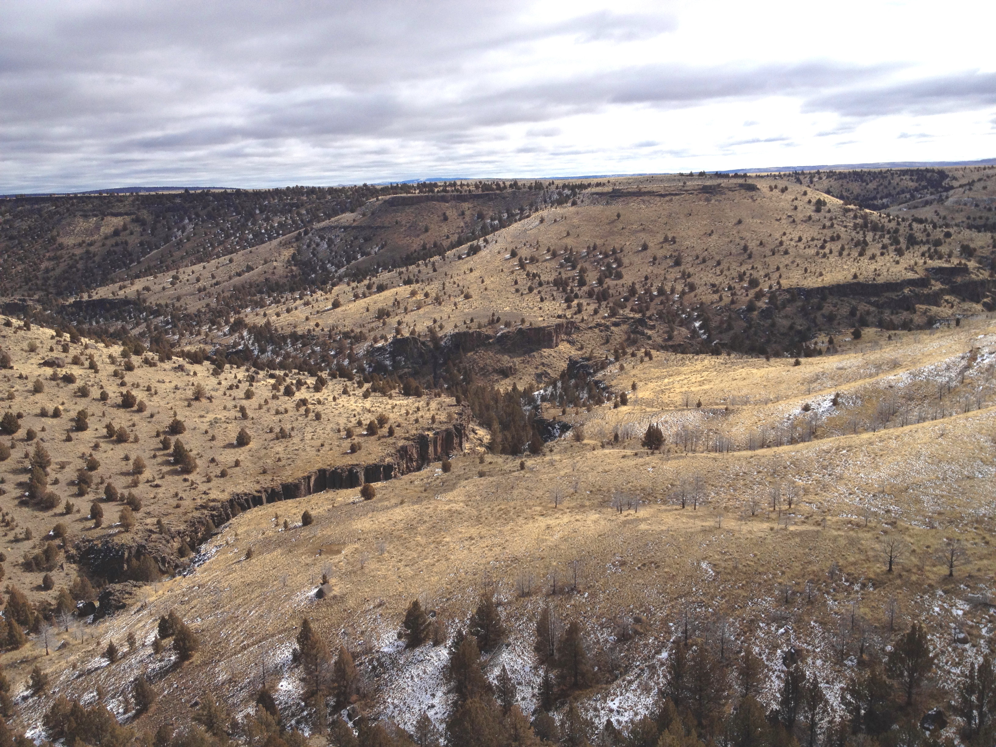 Pickett Canyon leading into the S. Fork