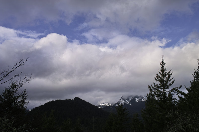 Table, hiding in the clouds.