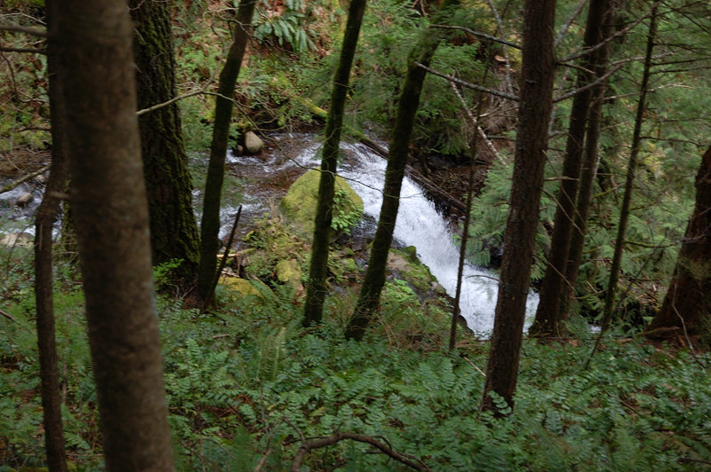 Small falls just above Big Cedar Falls