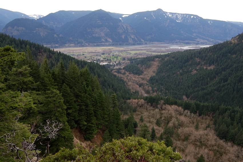 Hamilton Creek drainage and North Bonneville