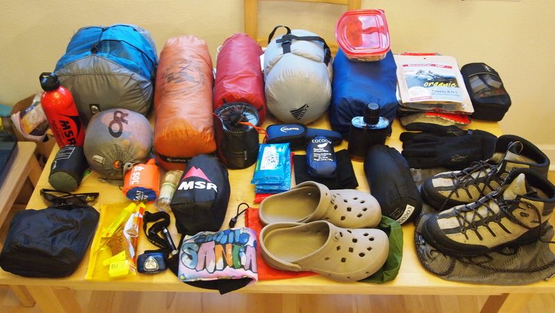 What's in the backpack...