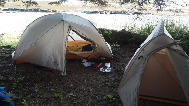 Our campsite