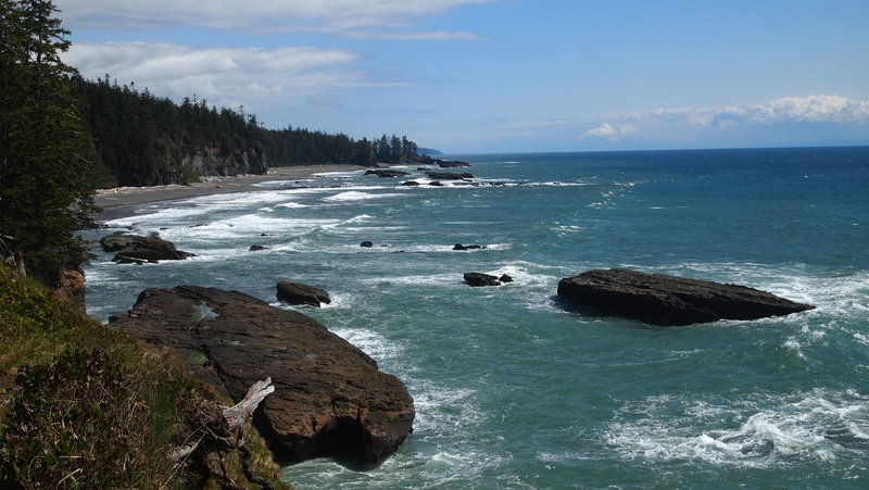 View of the ocean