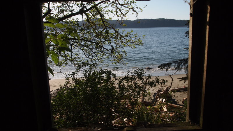 View from the outhouse