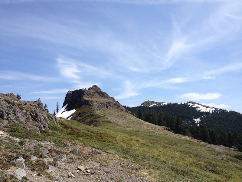 beautiful open ridgetop walking