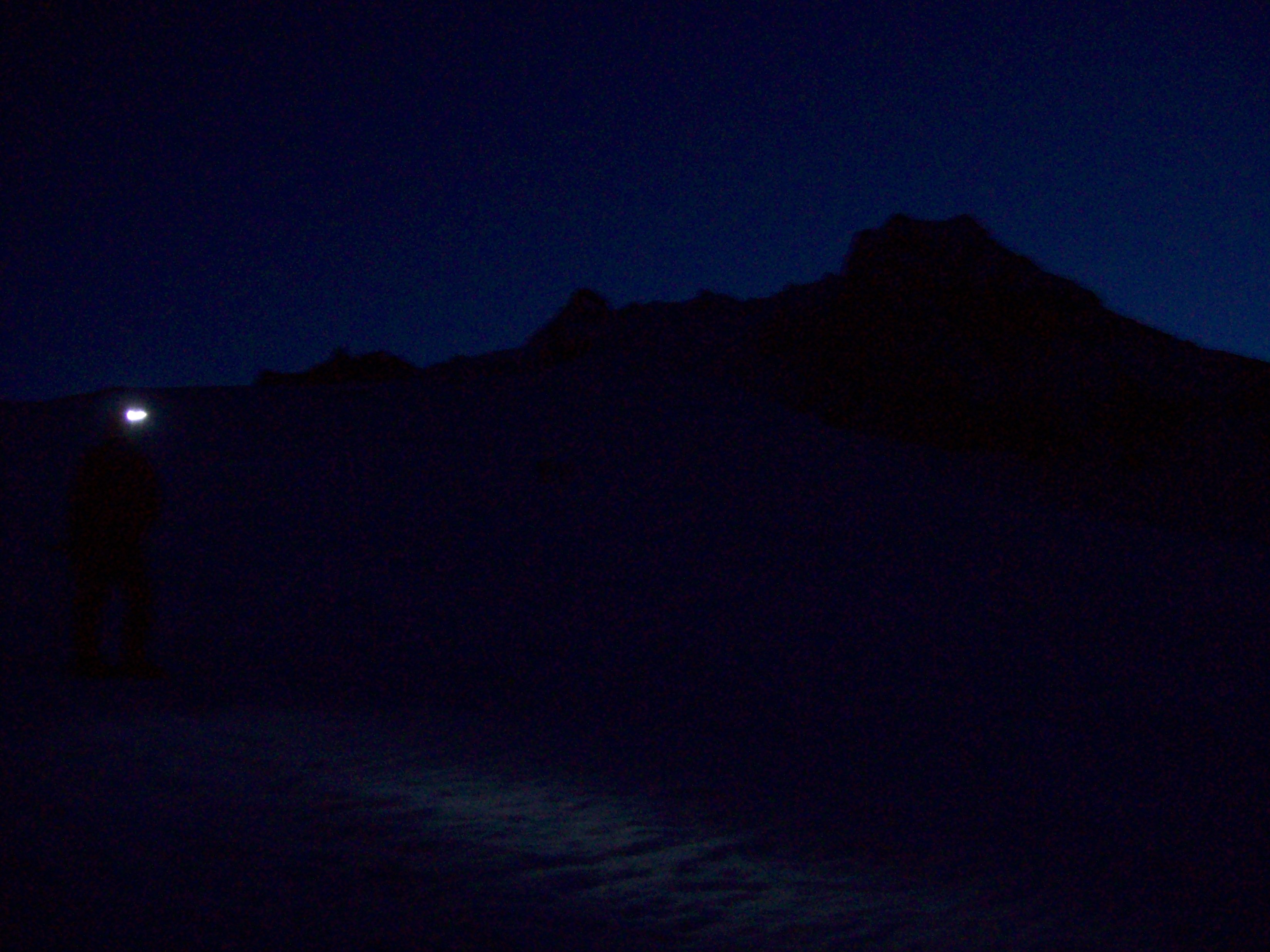 Mt Hood Silhouette