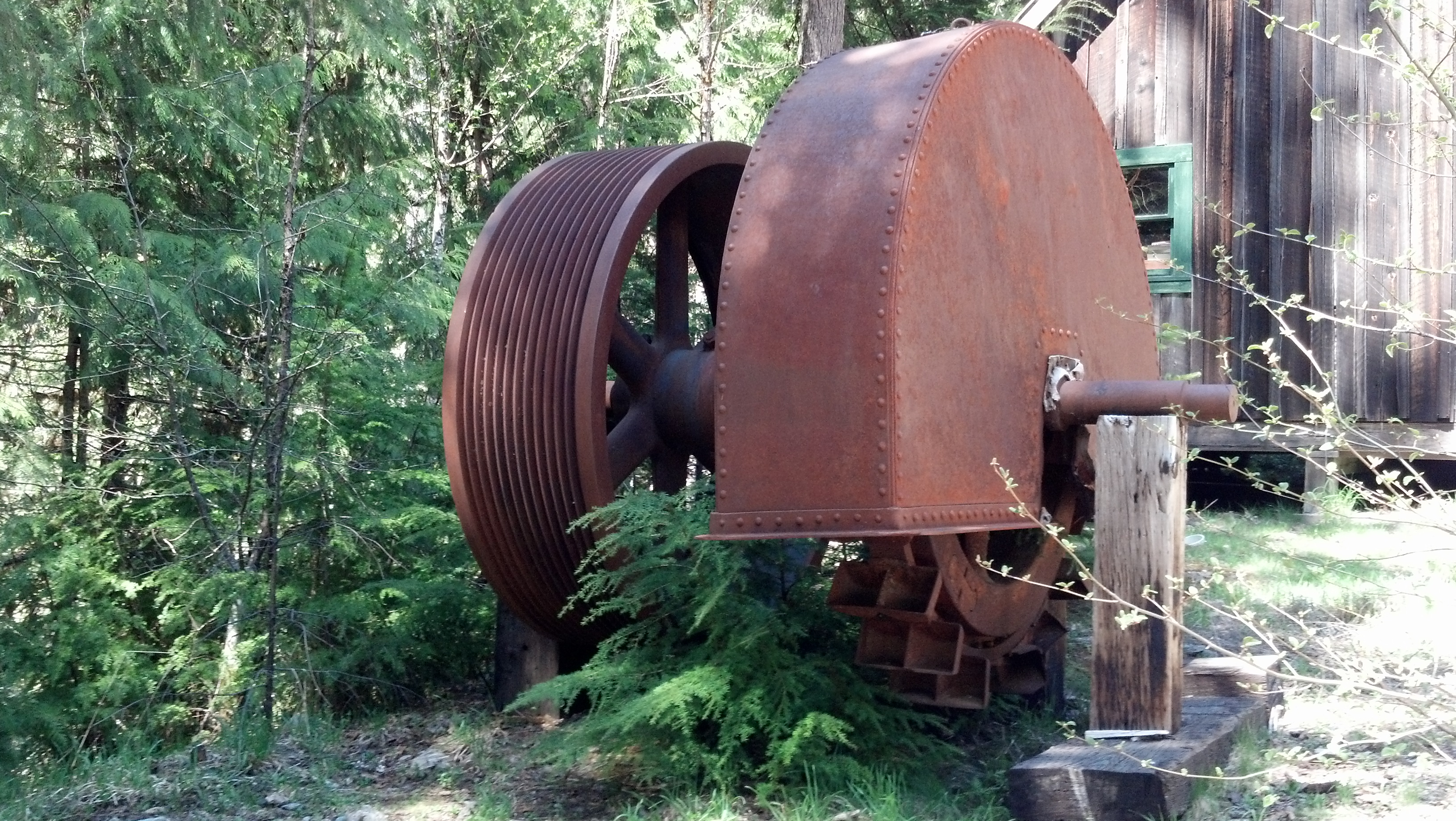Pelton Wheel (non-functioning, of course)