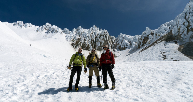 Heading back down